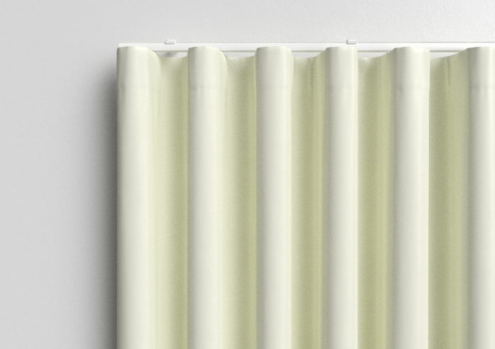 Kyoto Faux Silk, White - Made to Measure Curtains - Image 13